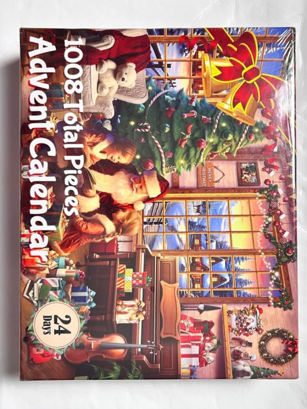 Puzzle Advent Calendar Christmas Gifts, 1008 Adult Puzzle, 24 Day